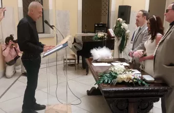 Γιάννης Παπαμιχαήλ: Νέες φωτό από τον γάμο του με την Ελένη Κολτζή