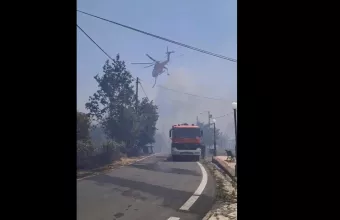Μεγάλη φωτιά στη Μεγαλόπολη