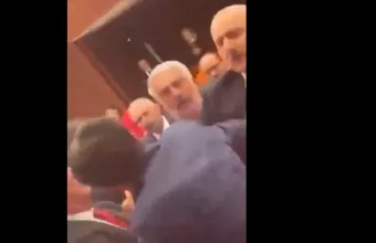 Ξύλο στην τουρκική βουλή 