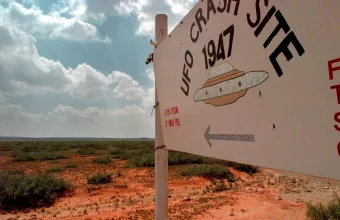 1947 UFO Crash Site  Roswell