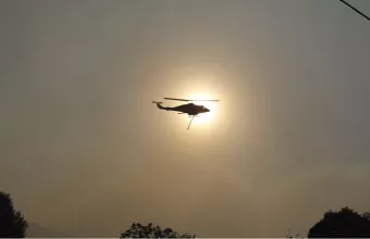 Φωτιά στον Όλυμπο: Kινητοποιήθηκαν 2 ελικόπτερα
