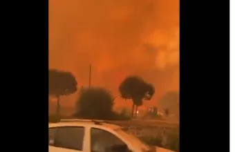 Φωτιά στη Σμύρνη