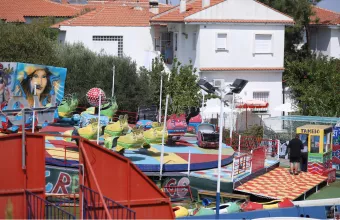 Λούνα παρκ στο Πευκοχώρι Χαλκιδικής