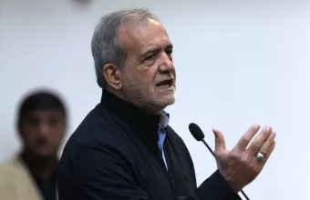 Iranian President Masoud Pezeshkian