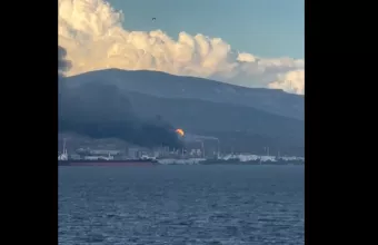 Φωτιά στην Motor Oil στους Αγίους Θεοδώρους: Διακόπτονται δρομολόγια από  ΟΣΕ
