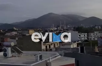 Κάμερα κλειστού κυκλώματος κατέγραψε τον σεισμό στην Εύβοια