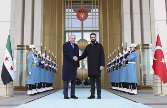 Συνάντηση Ερντογάν με αλ Σάρα
