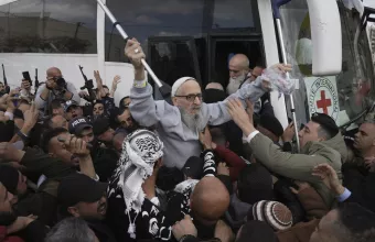 Ραμάλα απελευθέρωση Παλαιστίνων