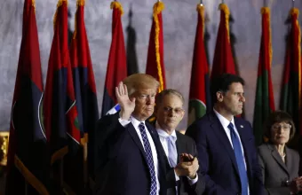 Ron Dermer and Donald Trump