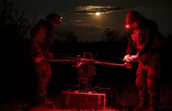 Ολεγκ Πετρασιούκ με drone