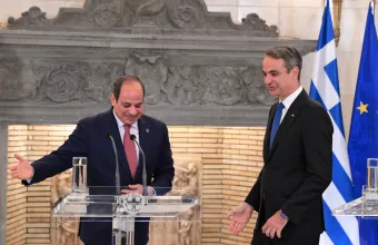 Μητσοτάκης: Υπογράψαμε με τον Αμπντέλ Φατάχ Αλ Σίσι διακήρυξη
