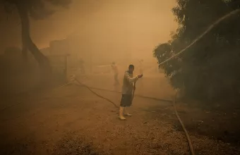 Φωτιά στην Εύβοια