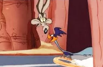 Κογιότ και road runner Looney Tunes