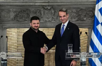 Ζελένσκι και Μητσοτάκης