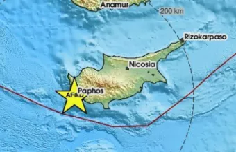 Σεισμός στην Πάφο