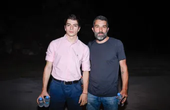 Πέτρος Λαγούτης και γιος