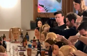 Μαθηματα κομμωτικής για μπαμπάδες