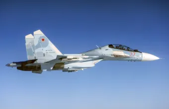  Russian Su-30 Flanker fighter 
