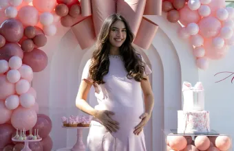 Άννα Πρέλεβιτς baby shower 