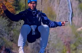 Χρήστος Μάστορας zipline Νιαγάρα