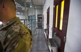 φυλακή υψίστης ασφαλείας στον Κόλπο του Γκουαντάναμο της Κούβας