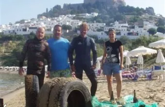Χωματερή ο βυθός της Ρόδου
