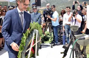 «Ποτέ ξανά» το μήνυμα κατά την κορύφωση των εκδηλώσεων μνήμης στο Δίστομο