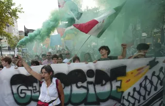 διαδήλωση στην Ιταλία