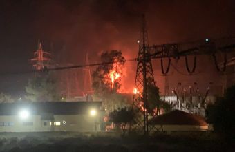 Έκρηξη σε υποσταθμό του ΑΔΜΗΕ-Αποκαταστάθηκε η ηλεκτροδότηση σε Αττική-Πελοπόννησο