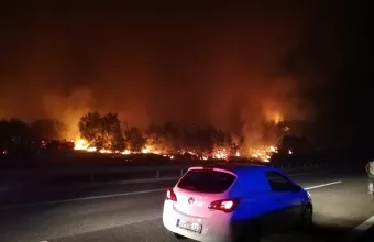 Φωτιά στην Πεντέλη