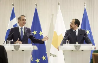 Μητσοτάκης και Χριστοδουλίδης