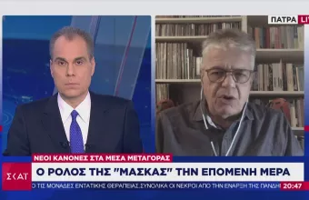 Γώγος στον ΣΚΑΪ: Με πάνω από 50 κρούσματα κορωνοϊού πρέπει να κινητοποιηθούμε (vid)