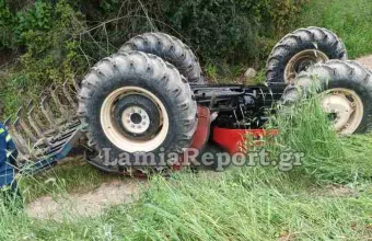 Τραγικός θάνατος για συνταξιούχο στη Λάρισα: Τον πλάκωσε το τρακτέρ που οδηγούσε - Δείτε φωτογραφία