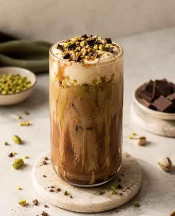 Pistachio Mocha: Ο καφές που θυμίζει σοκολάτα Ντουμπάι!