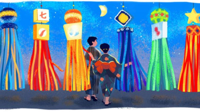 Tanabata Google Doodle