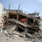 Βομβαρδισμένο σπίτι στη Γάζα 