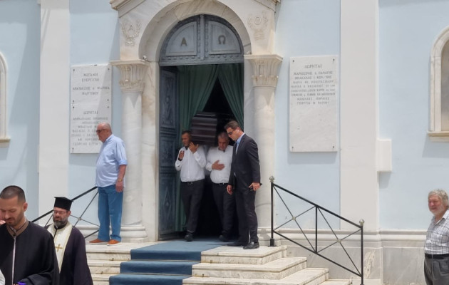 Κηδεία Δέσποινας Στυλιανοπούλου