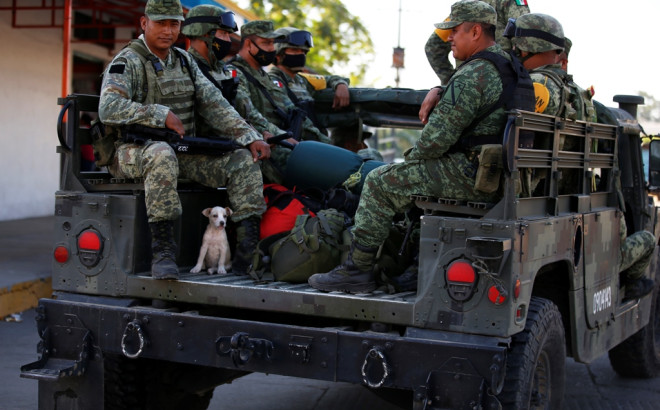 Γουατεμάλα: Ισχυρή στρατιωτική δύναμη στα σύνορα με το Μεξικό για την καταπολέμηση της διακίνησης ναρκωτικών