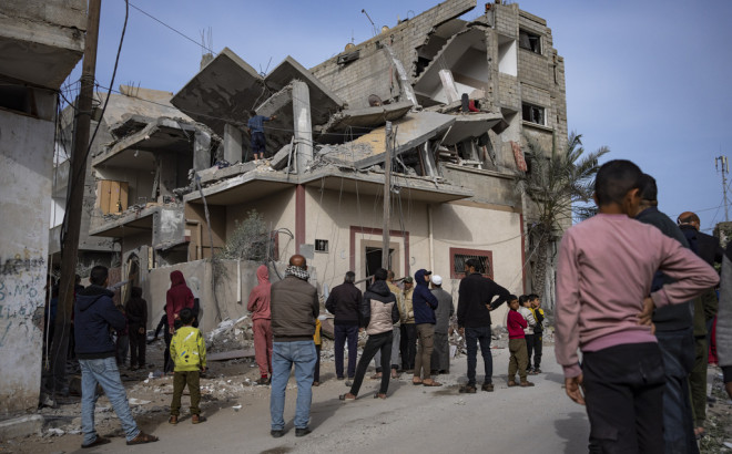 Τουλάχιστον 12 Παλαιστίνιοι σκοτώθηκαν από ισραηλινό πλήγμα στη Ράφα	