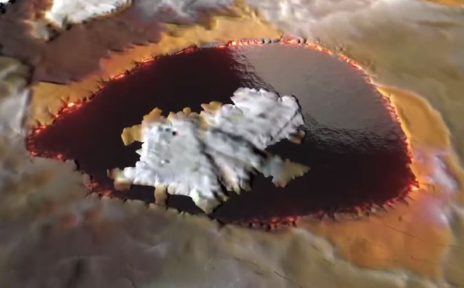  Loki Patera, a lava lake on Jupiter’s moon Io