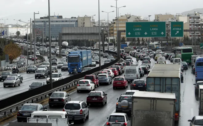 Κυκλοφοριακό στη λεωφόρο
