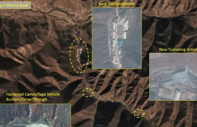 Μυστική πυραυλική δραστηριότητα στη Βόρεια Κορέα εντόπισε δορυφόρος 