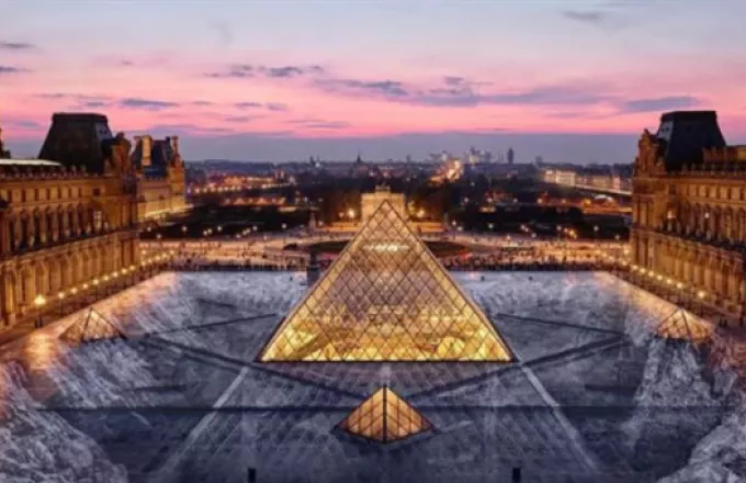 Μια οφθαλμαπάτη για τα 30χρονα της γυάλινης πυραμίδας στο Λούβρο  