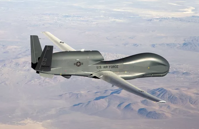 Φωτογραφία drone που καταρρίπτεται έδωσε το Ιράν - Ποιο είναι το Global Hawk
