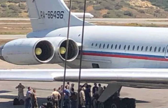 Νέο αεροσκάφος της ρωσικής πολεμικής αεροπορίας στη Βενεζουέλα