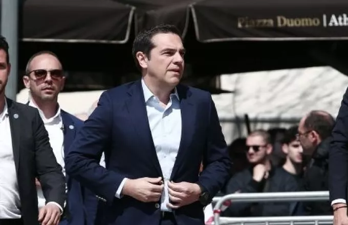 Η ελληνική οικονομία το βασικό θέμα συνάντησης Τσίπρα με Γκουαλτιέρι και Τζεντιλόνι