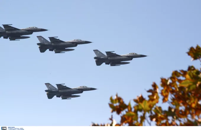 Πτήσεις τουρκικών F-16 πάνω από τις Οινούσες και την Παναγιά