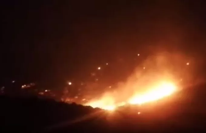 Συνταρακτικό βίντεο από την μεγάλη πυρκαγιά στο Πόρτο Ράφτη