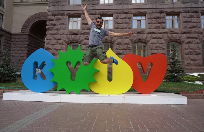 Happy Traveller στον ΣΚΑΪ: Ταξίδι στο Κίεβο (φωτο)