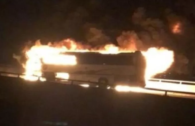 Αιματηρό τροχαίο με λεωφορείο στη Σαουδική Αραβία
